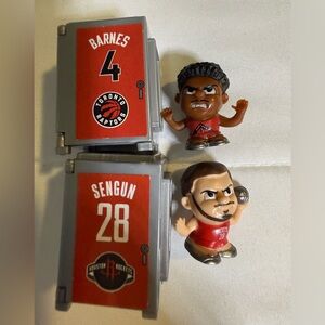 NBA Sengun 28 Rockets Houston & Barnes 4 Raptors Teenymate Lockers